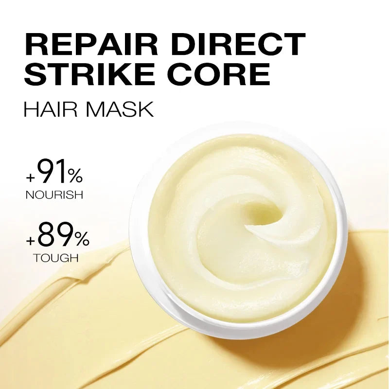 Karseell Collagen Hair Treatment Deep Repair Conditioning Hair Mask 100ml + Argan Oil Hair Serum for Dry Damaged Hair