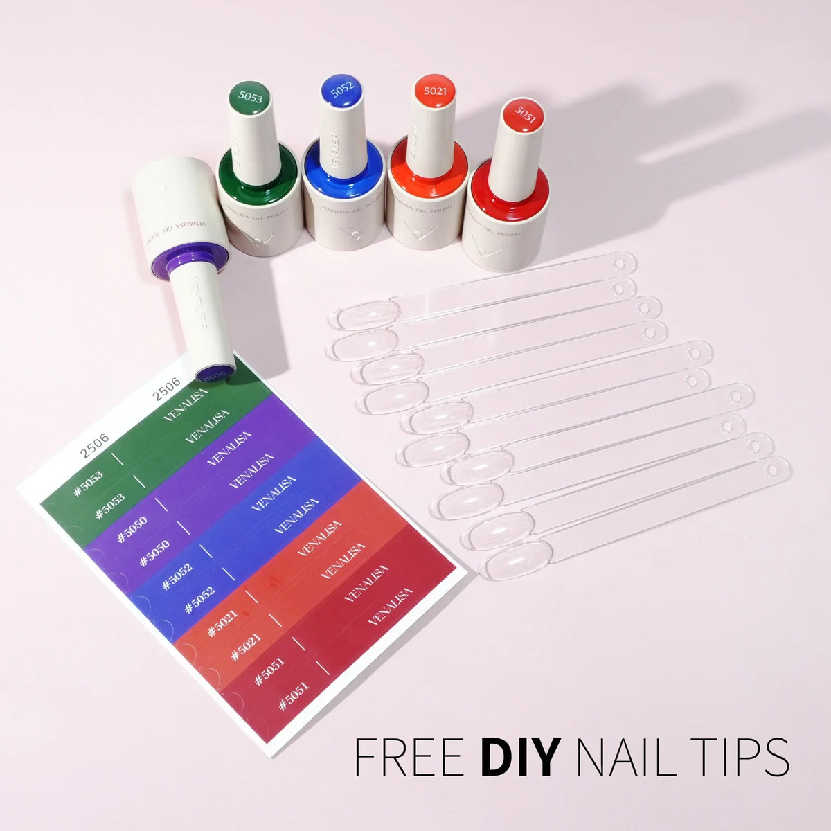 5pcs Combo Venalisa Nail Gel Polish Kit Summer Colors Glass Transparent Jelly Gel Set Home DIY Nail Maincure New Learner Gel Lot