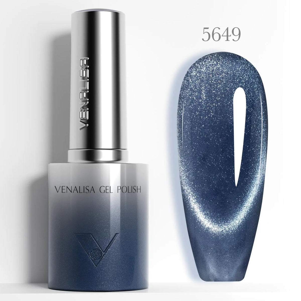 1/5pcsVenalisa Hema/TPO Free Cat Eye Gel Magnet Ultra Flash Nail Gel Polish Diamond Sparkle Soak Off UV LED Varnish Nail Gel