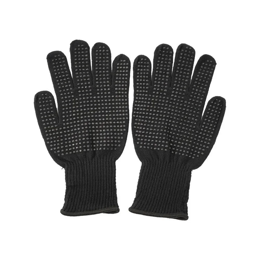 1Pc Hair Straightener Perm Curling Hairdressing Heat Resistant Finger Glove Hair Care Styling Tools Thermal Styling Glove