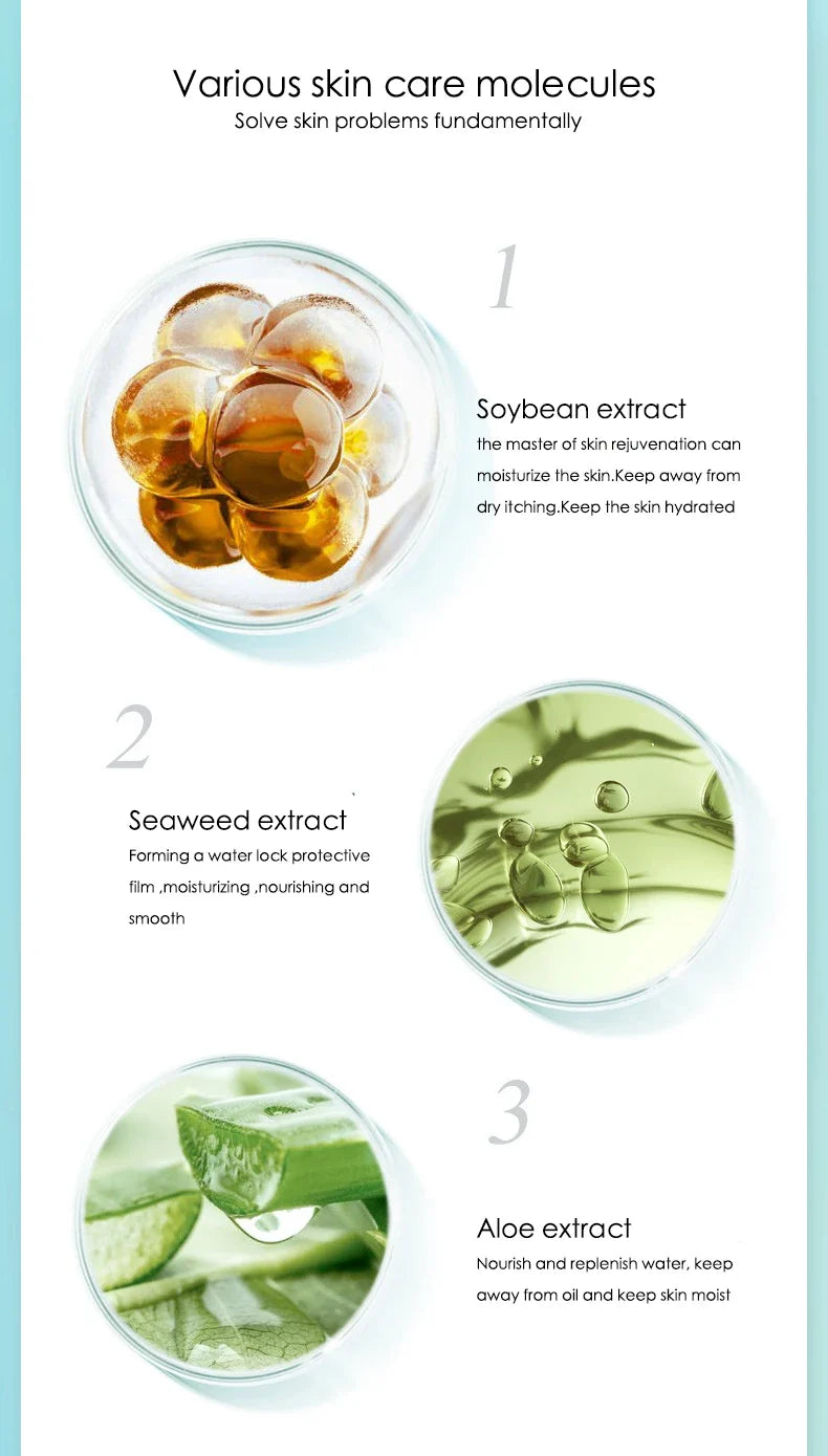 10/20/30pcs Hyaluronic Acid Hydrating Facial Masks Sheet Masks Face Moisturizing Anti-aging Anti Wrinkles Face Mask Skin Care