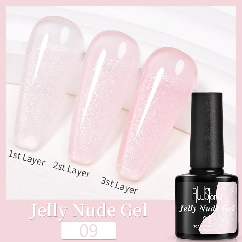 AWStorG 5ML Super Silver Metallic Gel Nail Polish Metal Effect Painting Gel Chromes Varnis Semi Permanent for Nail DIY