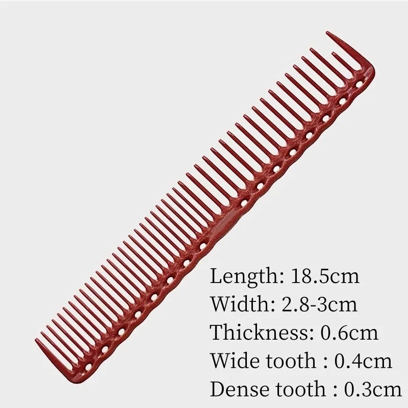 Barber Shop Hair Cutting Comb Haircut Combs Hairstylist Professional Hair Trimming Brush Hair Salon Hairdressing  Styling Tools