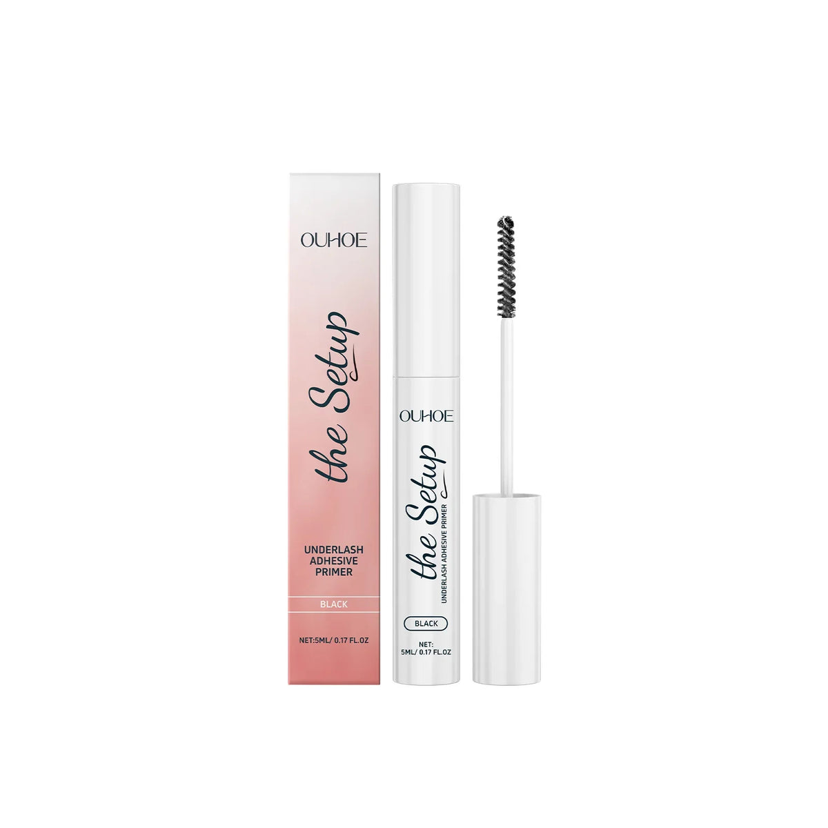 Eyelash Primer Waterproof Mascara Base 5ml Volumizing Lengthening Lash Booster Curling Sweatproof Smudge Proof Eye Makeup Shea