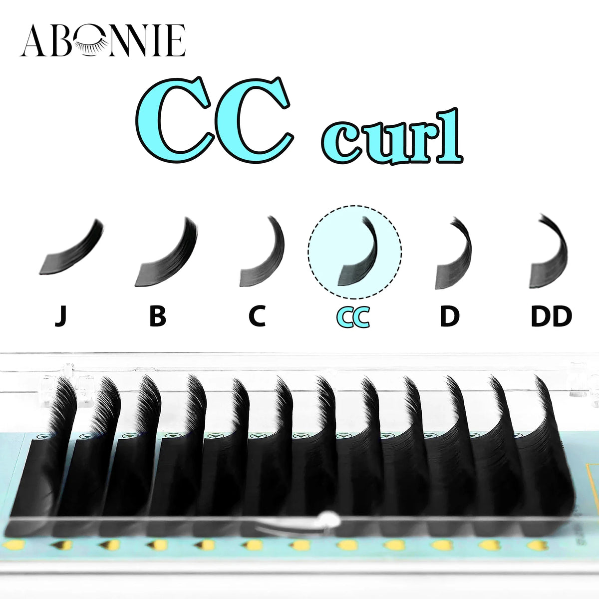 Abonnie Multi Layer Wispy Lashes Pre-Bundled Eyeash Extensions 3D Fluffy Camellia Eyelashes Automatic Flowering Lash LB Eyelash