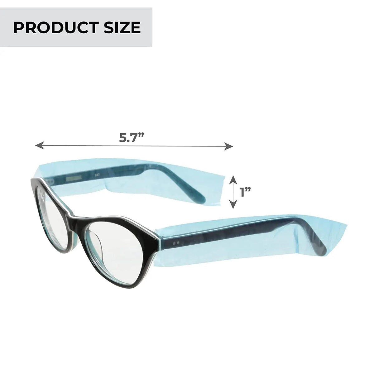 200ps/Box Disposable Glasses Leg Sleeves Cover Hairdressing DIY Barber Hair Coloring Styling Eyeglasses Protector Accessory Tool