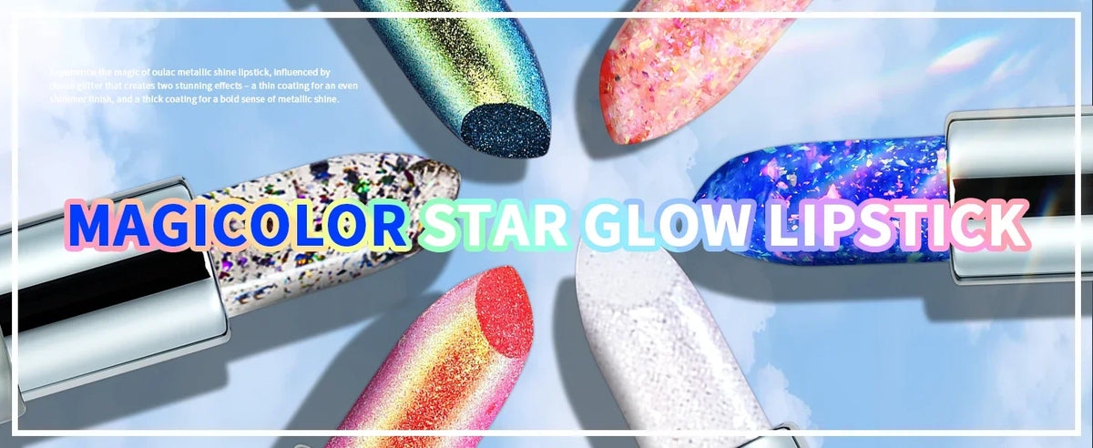 CHARMACY 6 Colors Magicolor Star Glow Lipstick PH Change Shift Colors Lip Gloss Nourish Moisture Professional Lip Makeup
