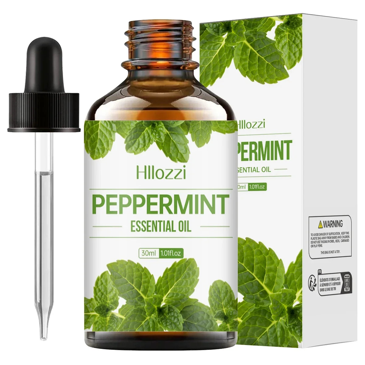 100ml/60ml/30mlPeppermint essential oil hydrating multifunctional essential oil aromatherapy candle car diffuser