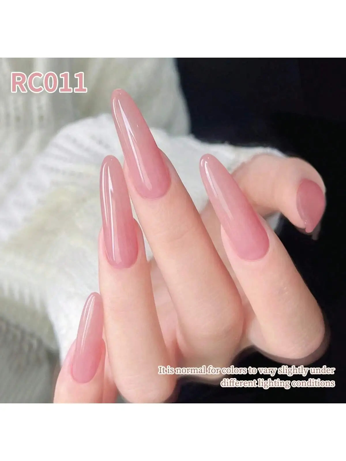 6Pcs 15ML Ice Pink Gel Nail Polish Set, Summer Popular Color Gel Varnish Nail Kit, Soak Off UV/LED Gel Polish For Home Salon