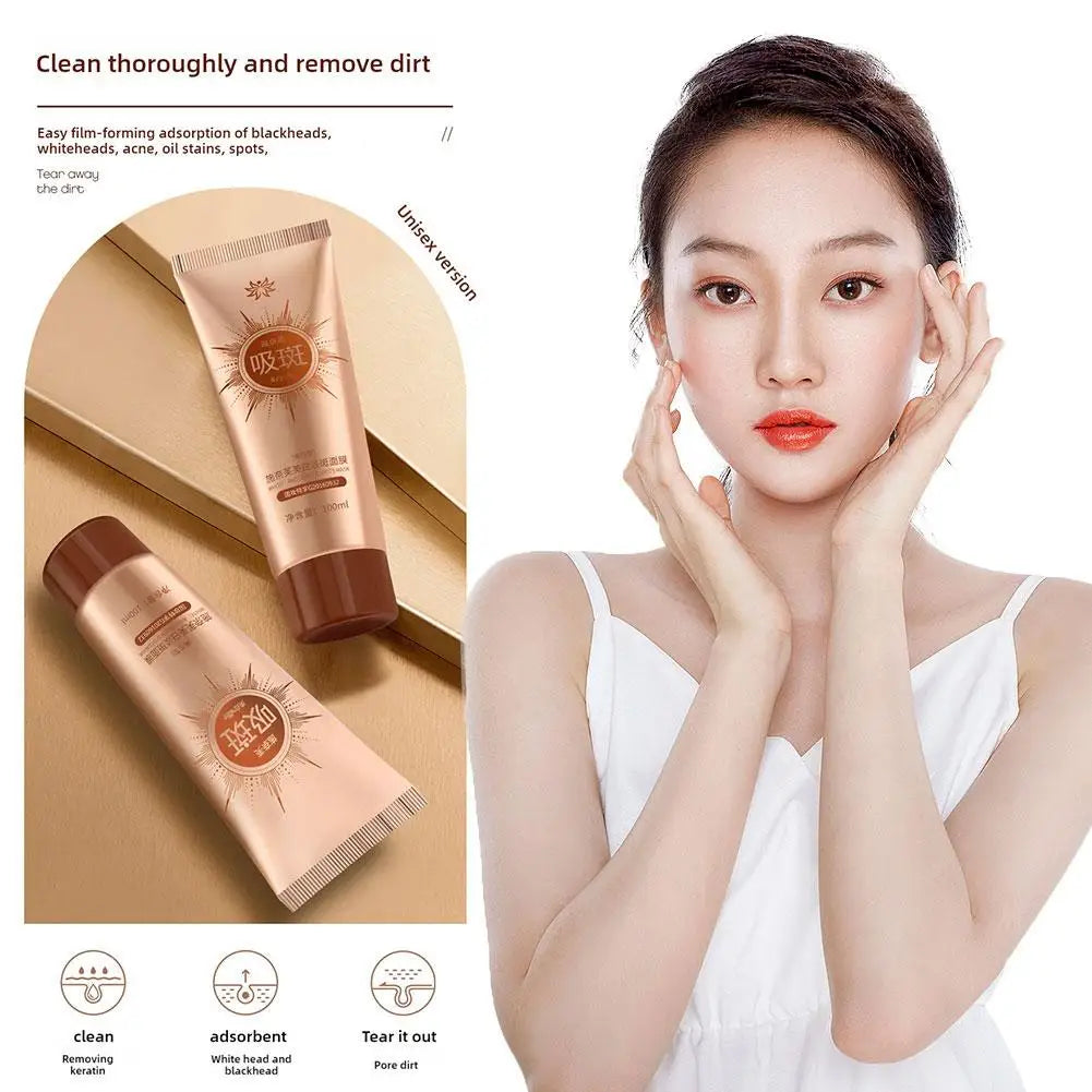 2/3PCS Spots Peel-Off Facial Mask Anti-Blemish Freckle Brightening Off Mask Deeply Clean Pore Tightening Moisturize Glowing Skin