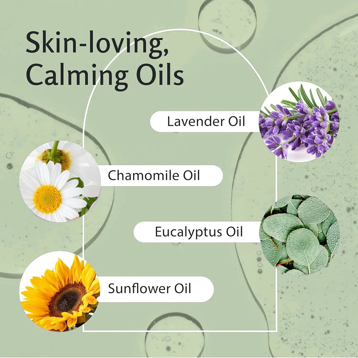 Chamomile and Lavender Essential Oil Massage Oil Nourishes the Skin, Relaxes the Mind and Relieves Muscle Tension 250ml