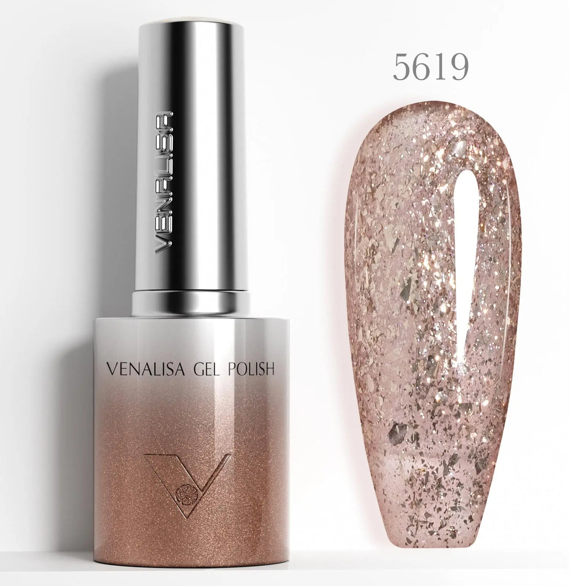 1/5pcsVenalisa Hema/TPO Free Cat Eye Gel Magnet Ultra Flash Nail Gel Polish Diamond Sparkle Soak Off UV LED Varnish Nail Gel