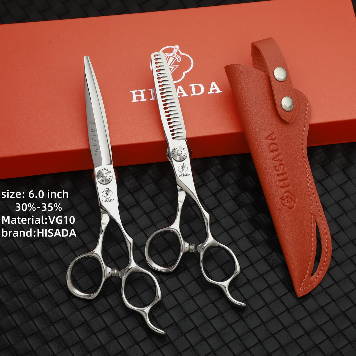 Hairdressing Scissors 6.0, 6.5, 7.0 Inch Tijeras Peluquería Profesional, VG10 Material, Japonesa Artesanal, Professional Scissor
