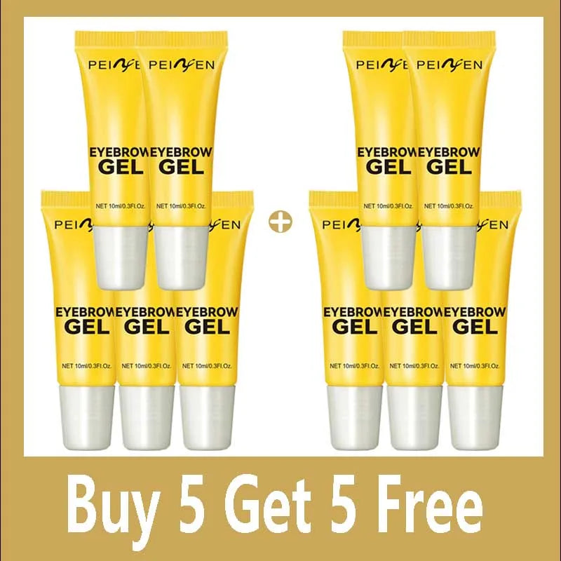 Eyebrow shaping gel Eyebrow shaping cream with brush Wild eyebrow strong shaping
