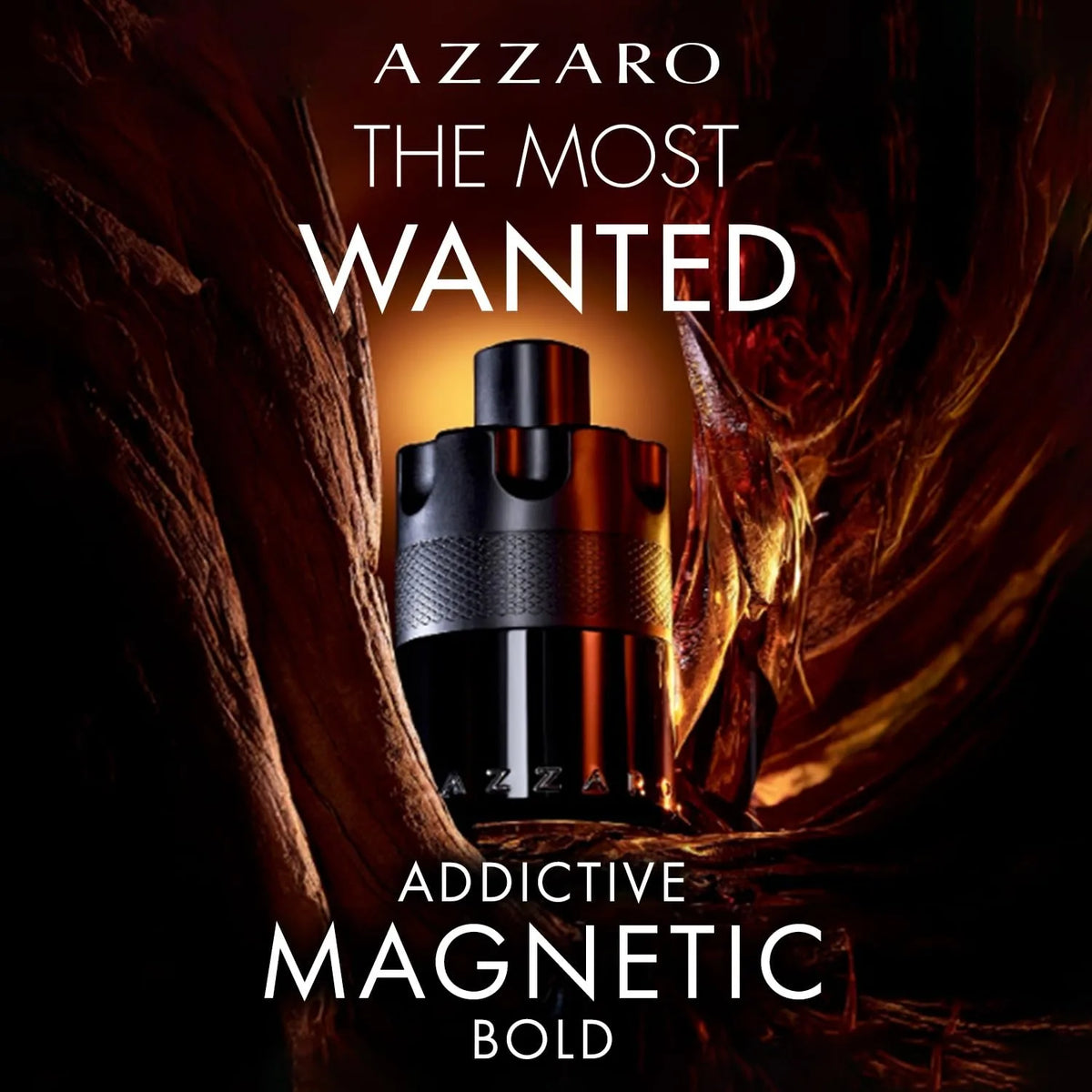 Azzaro The Most Wanted EPP Intense - Woody & Seductive,Fougère, Ambery & Spicy - Lasting Wear - Luxury Perfumes for Men