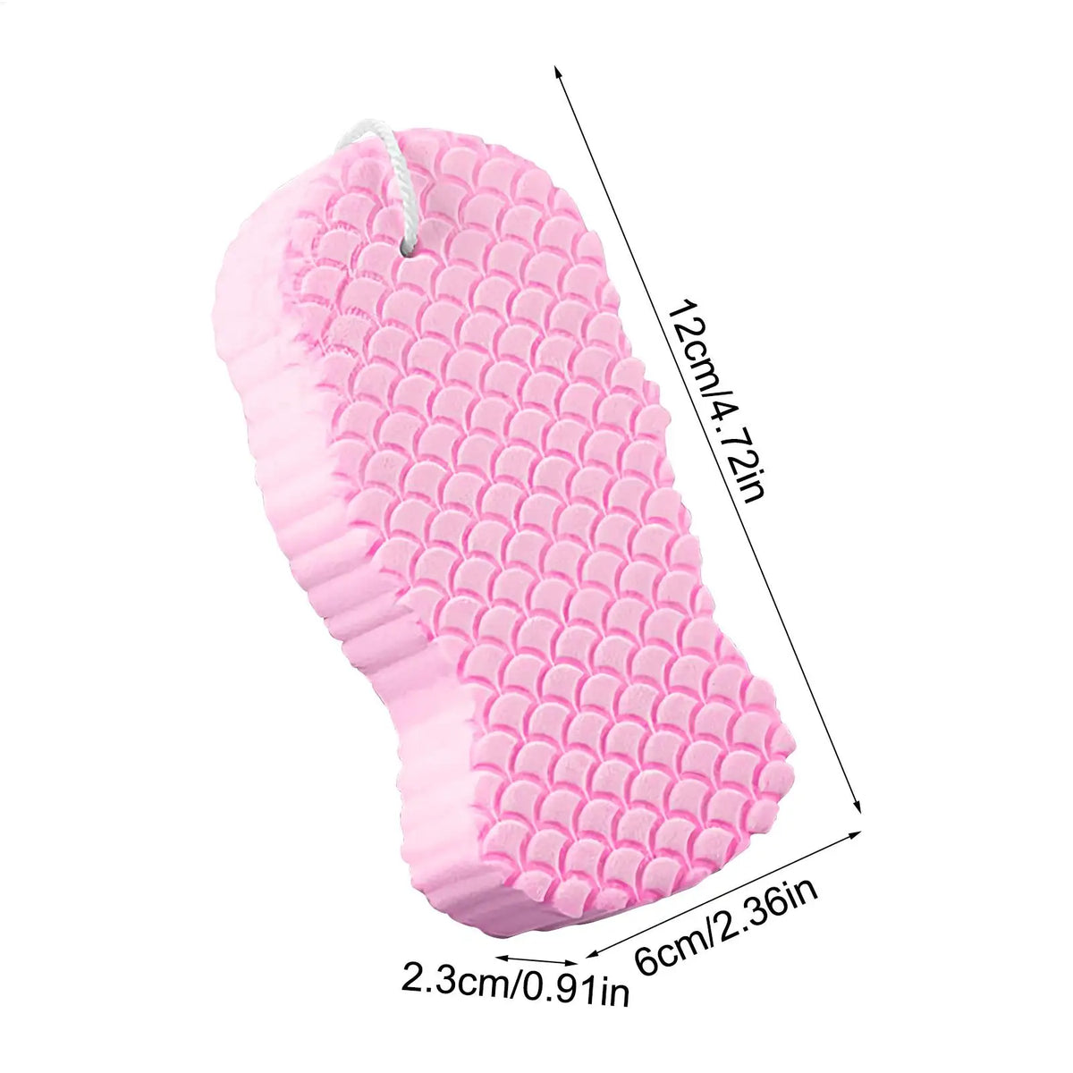 Bath Sponge Exfoliating Bath Scrubbing Sponges Body Washcloth Skin Scrubber Relax Exfoliating Skincare Shower Scrubbing Tool