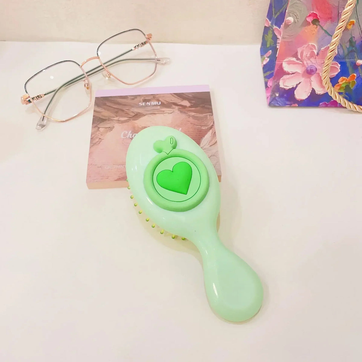 Cute Cartoon Children Air Cushion Comb Scalp Massgae Hair Brush Girls Portable Traveling Hair Brush Wide Tooth Anti-static Comb