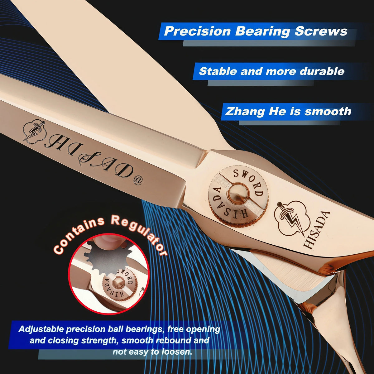 Hairdressing Scissors 6.0, 6.5, 7.0 Inch Tijeras Peluquería Profesional, VG10 Material, Japonesa Artesanal, Professional Scissor