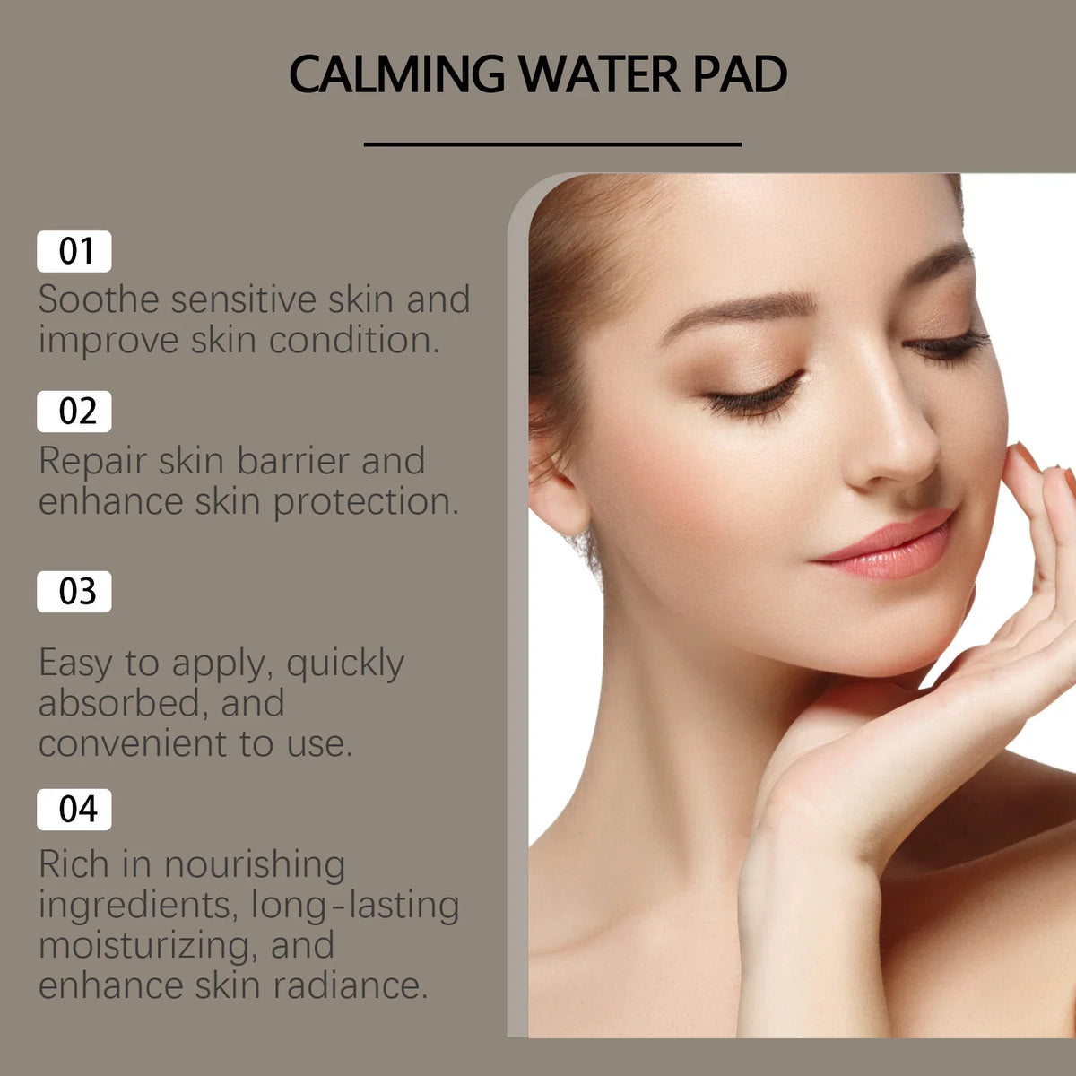 Carotenoid Calming Pads Repairing Damage Hydrating Smoothing Nourishing Firming Brighten Antioxidant Moisturizing Facial Mask