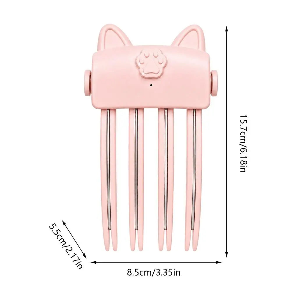 Hair Root Volumizer Electric Heated Clip Type  Rechargeable Crown Lifter Styling Tool for Flat Hair Daily Travel Hair Clips