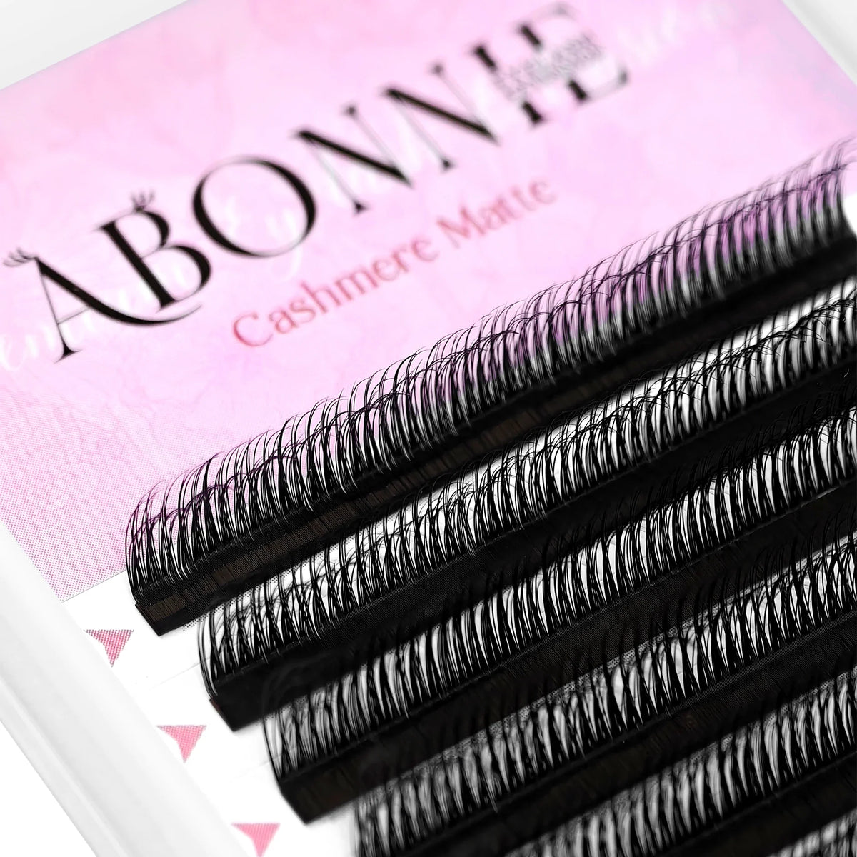 Abonnie Multi Layer Wispy Lashes Pre-Bundled Eyeash Extensions 3D Fluffy Camellia Eyelashes Automatic Flowering Lash LB Eyelash
