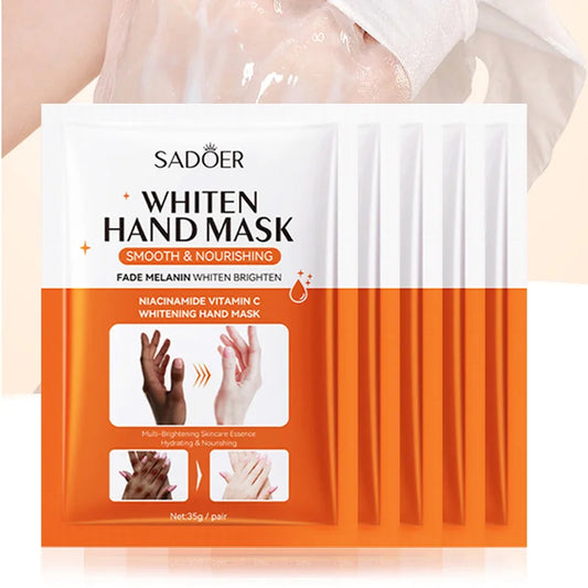 1/2/5 Pairs SADOER Niacinamide Hand Mask Hands peel barb Repair Moisturizing Nourishing Brightening Hand Gloves Hands Skin Care