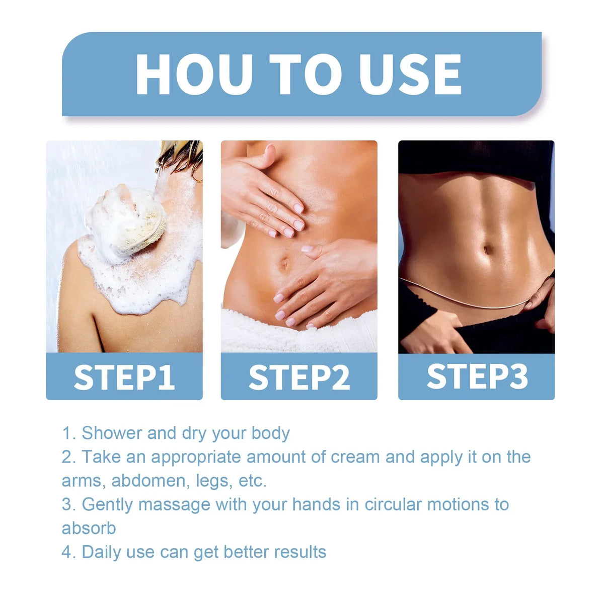 Body Sli-mming Cream Remove Cellulite Shaping Belly Fat Burner Massage Tightening Firming Improve Sagging Skin Weight Loss Cream