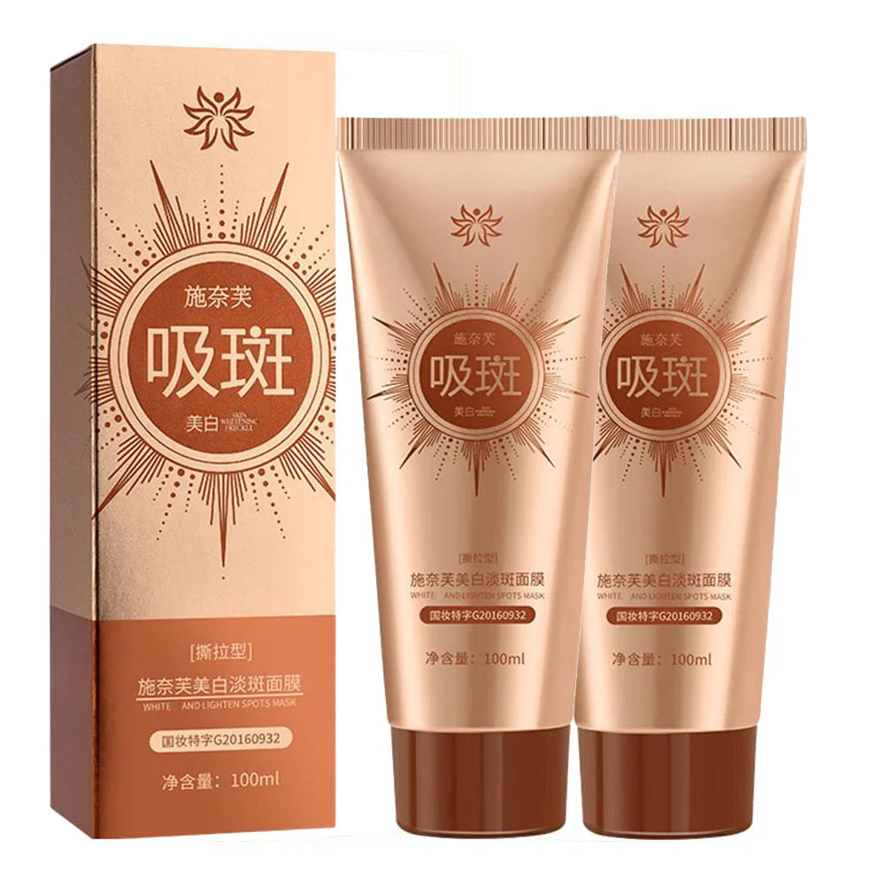 2/3PCS Spots Peel-Off Facial Mask Anti-Blemish Freckle Brightening Off Mask Deeply Clean Pore Tightening Moisturize Glowing Skin
