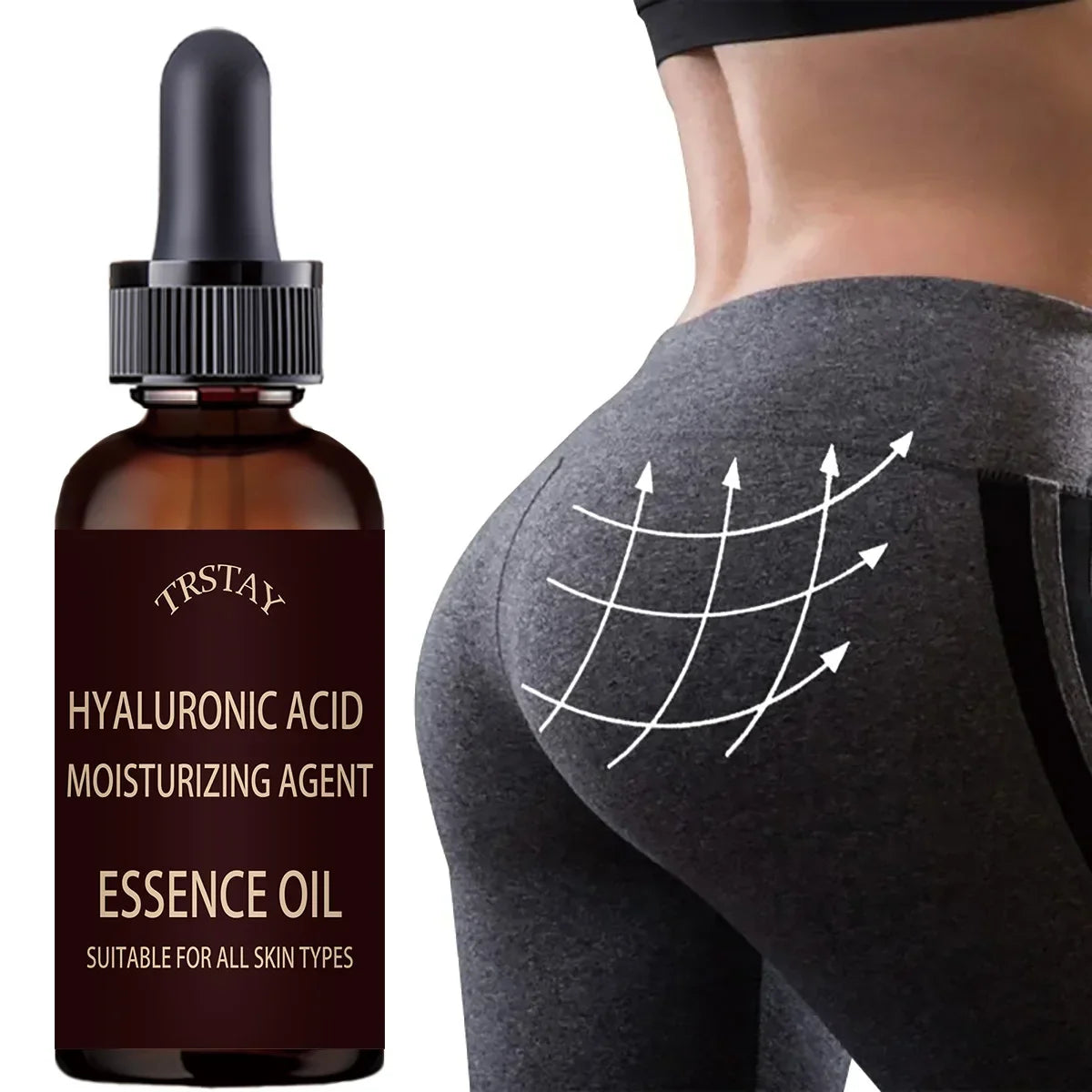 5ML/15ML/30ML/50ML/Rich Buttock Enhancement Massage Essential Oil Hip Lift Up Butt Firm Skin Enlargement Full Buttocks Care Plan
