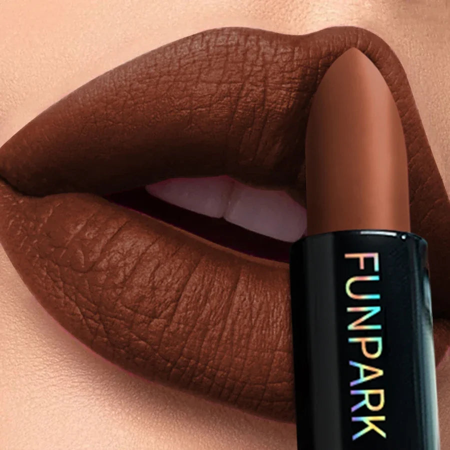 25-Color Matte Lipstick Waterproof Long Lasting  Velvet Finish Lip Tint Smooth Matte Lip Color Smudge-proof Lip Liner Lip Makeup
