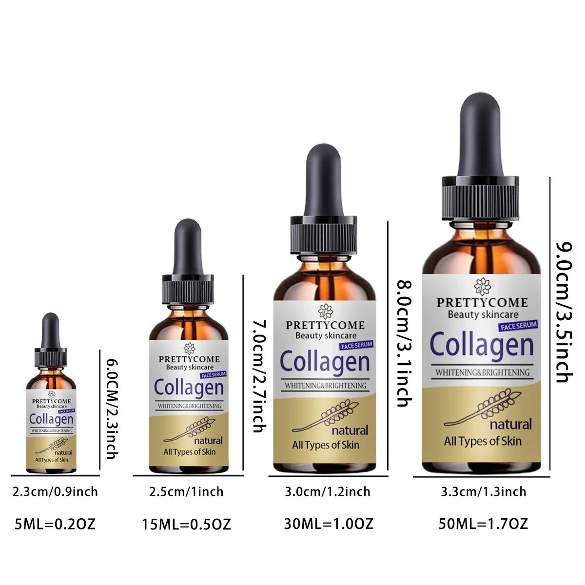 Collagen facial essence deep repair moisturizing hyaluronic acid fade fine lines facial care