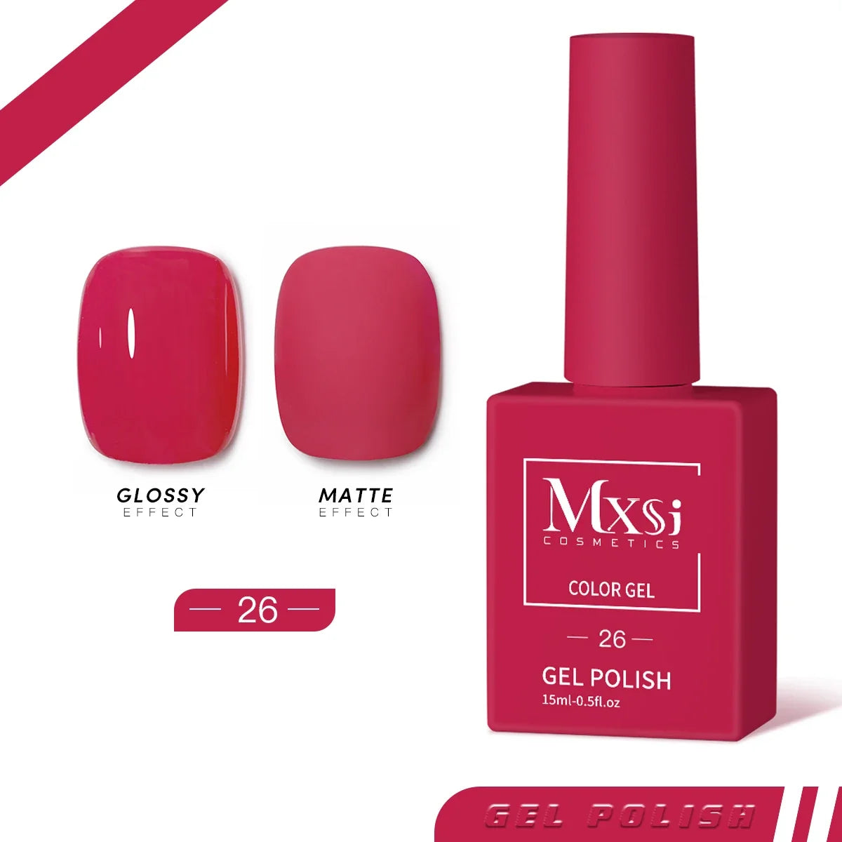 CC8 Mxsi 15ml Nail Gel Polish HEMA FREE Summer Nails Color It Once Soak Off UV LED Semi Permanent  Nail Art Manicure Varnishes