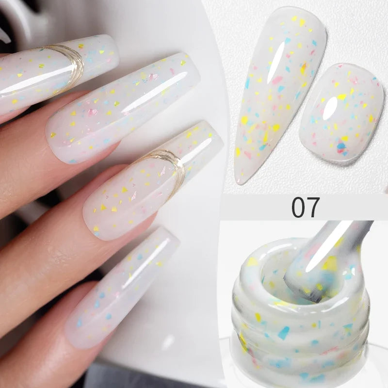 5ml Golden Silvery Metallic Painting Liner Gel Polish Chrome Mirror Effect Semi-Permanent Varnish For Stunning French Nail Art