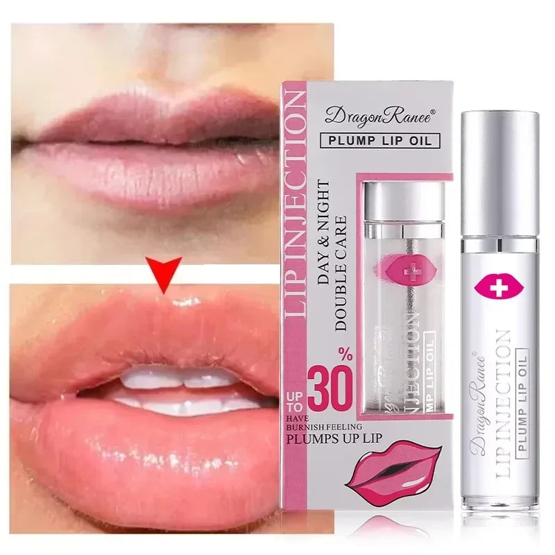 Instant Volumising Lip Plumper Oil Enhancer Lip Gloss Plumping Serum Moisturizing Anti-Wrinkle Lipstick Sexy Lip Care Makeup