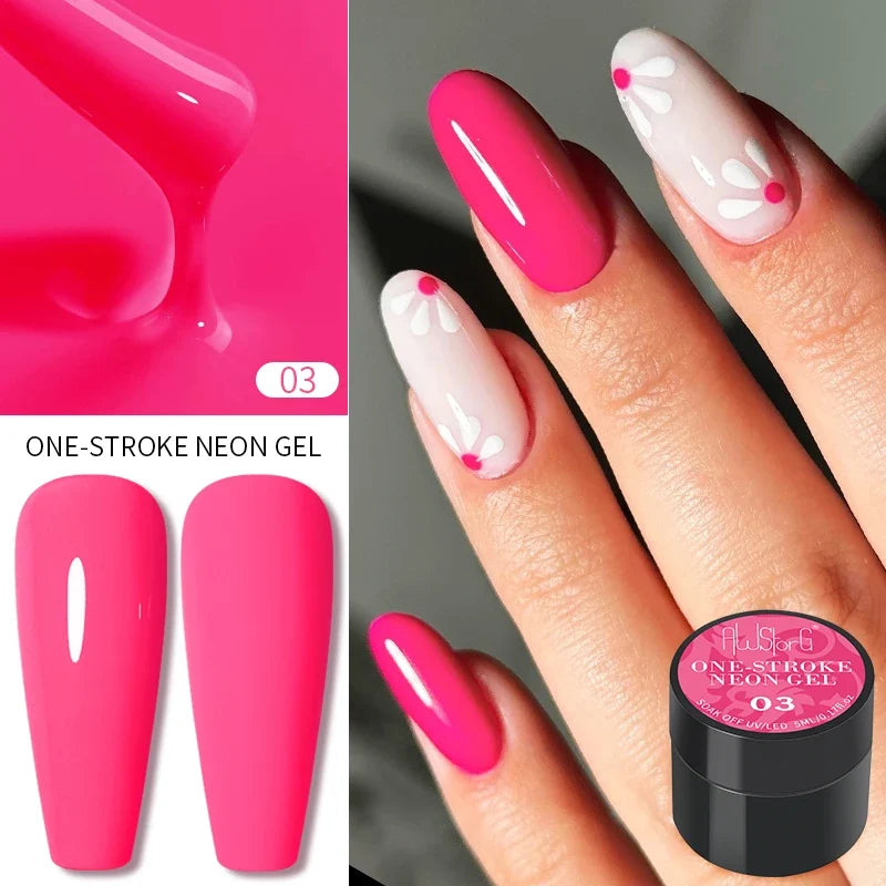 AWStorG 5ML Super Silver Metallic Gel Nail Polish Metal Effect Painting Gel Chromes Varnis Semi Permanent for Nail DIY