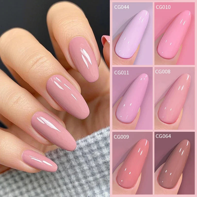 BORN PRETTY 10ml Blood Red Gel Nail Polish Semi Permanent Soak Off UV LED Varnish Design Halloween Festival Nail Supplies 1/6pcs
