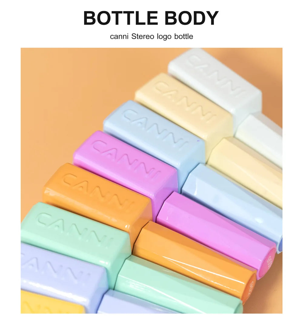 CC8 CANNI 9ml Gel Nail Polish TPO/HEMA FREE Spring Nails Bright Colors Full Coverage Soak Off UV LED Semi Permanent Gel