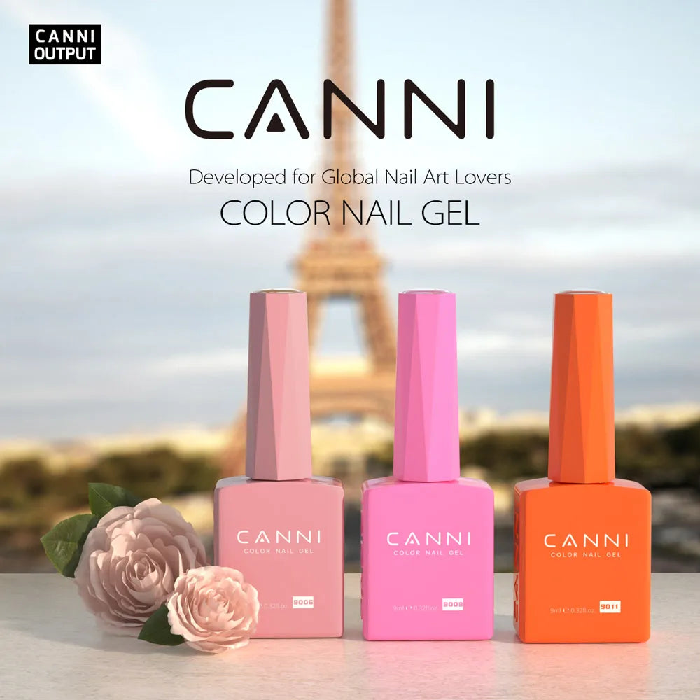 CANNI Super Glossy Diamond Nowipe Top Coat 9ml HEMA FREE Nail Gel Polish Soak Off UV LED Semi Permanent Long Wear Top Coat