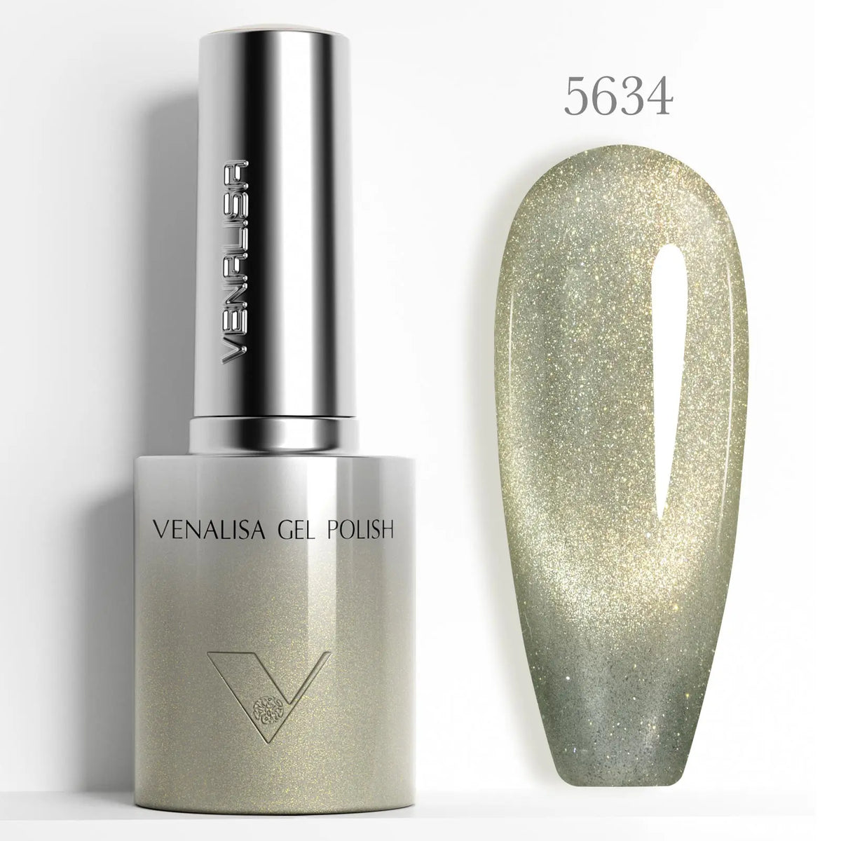 1/5pcsVenalisa Hema/TPO Free Cat Eye Gel Magnet Ultra Flash Nail Gel Polish Diamond Sparkle Soak Off UV LED Varnish Nail Gel