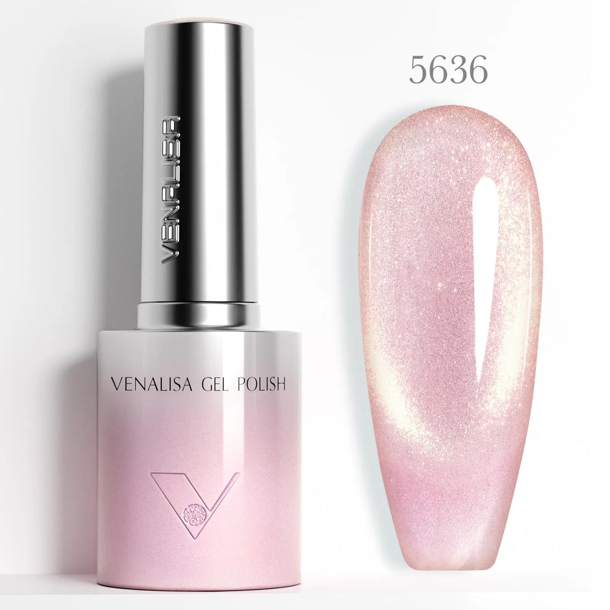 1/5pcsVenalisa Hema/TPO Free Cat Eye Gel Magnet Ultra Flash Nail Gel Polish Diamond Sparkle Soak Off UV LED Varnish Nail Gel