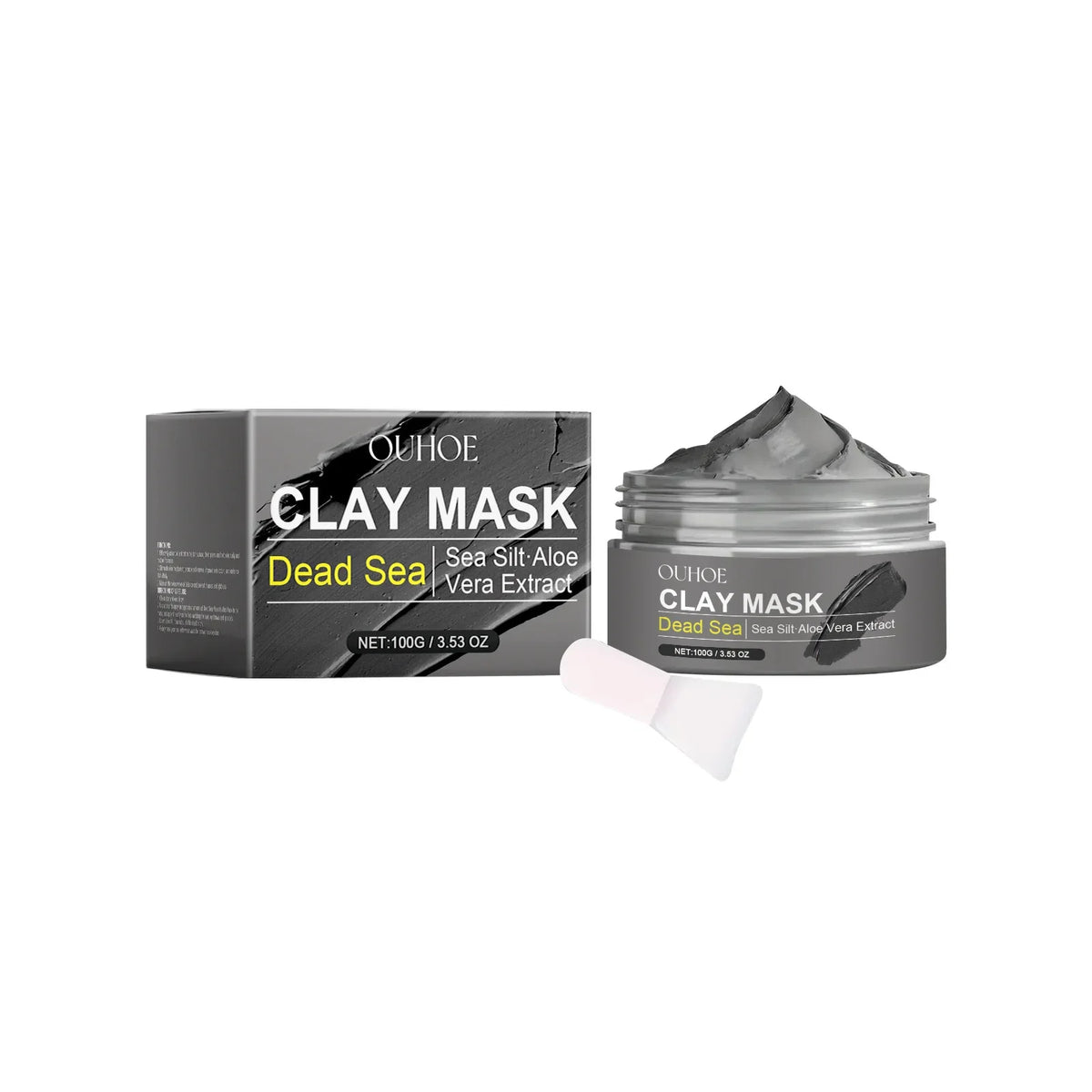 Deep Cleansing Face Mask Dead Sea Mud Brightening Facial Hydrating Oil Control Soothing Skin Repair Acne Blackhead Remover Mask