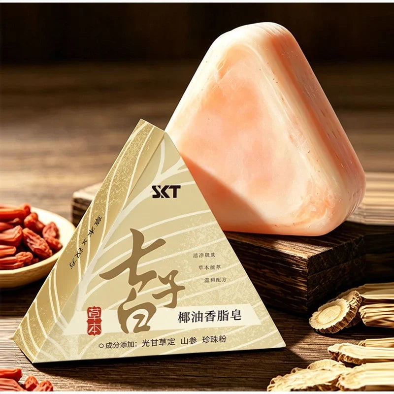 Coconut Oil Balsam Soap For Wash Face Hands Bath Fine Foam Moisturizing Handmade Soap Deep Cleaning Refreshing Oil Control