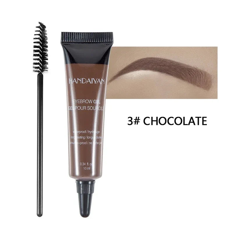 6 Colors Eyebrow Gel Cream Makeup Eyebrow Tattoo Pen Tint Waterproof Long Lasting Eyebrow Enhancers Eyebrows Makeup Cosmetics