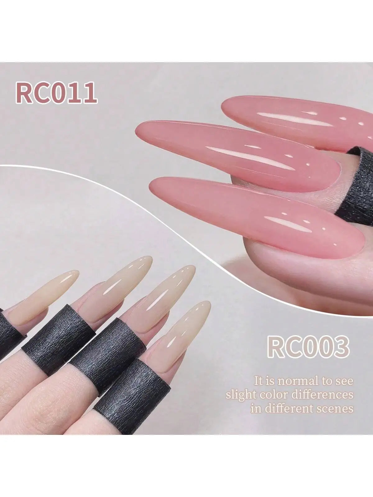 6Pcs 15ML Ice Pink Gel Nail Polish Set, Summer Popular Color Gel Varnish Nail Kit, Soak Off UV/LED Gel Polish For Home Salon