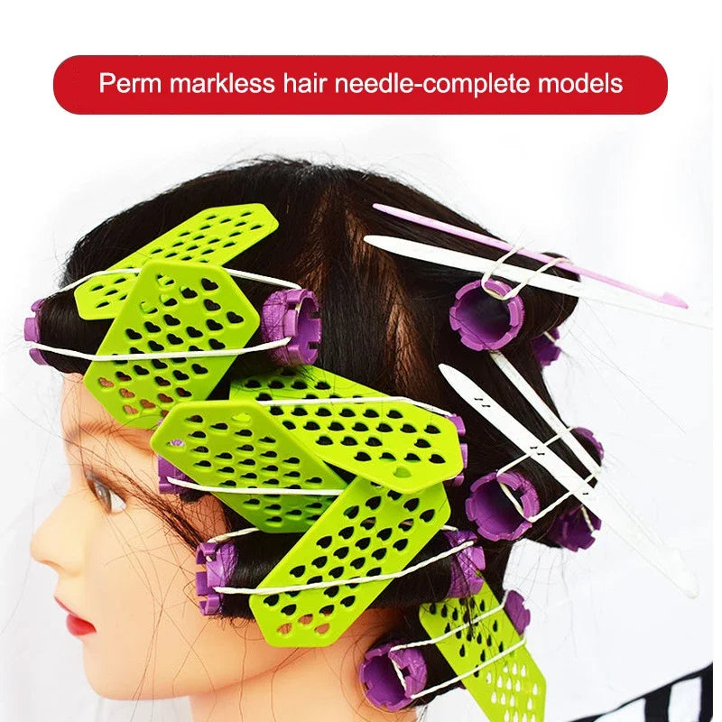 Heat Resistant Hair Pin No-Crease Thermal Clips For Cold Wave Hot Perm Use Salon-Grade Anti-Hair Tie Compression Styling Tools