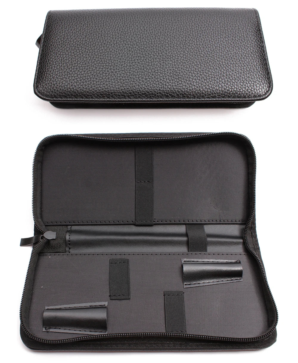 1Pcs Leather Case Professional Hairdressing Scissors Bag Barber Salon Holster Pouch Holder Styling Tool Kit for Shears C6801