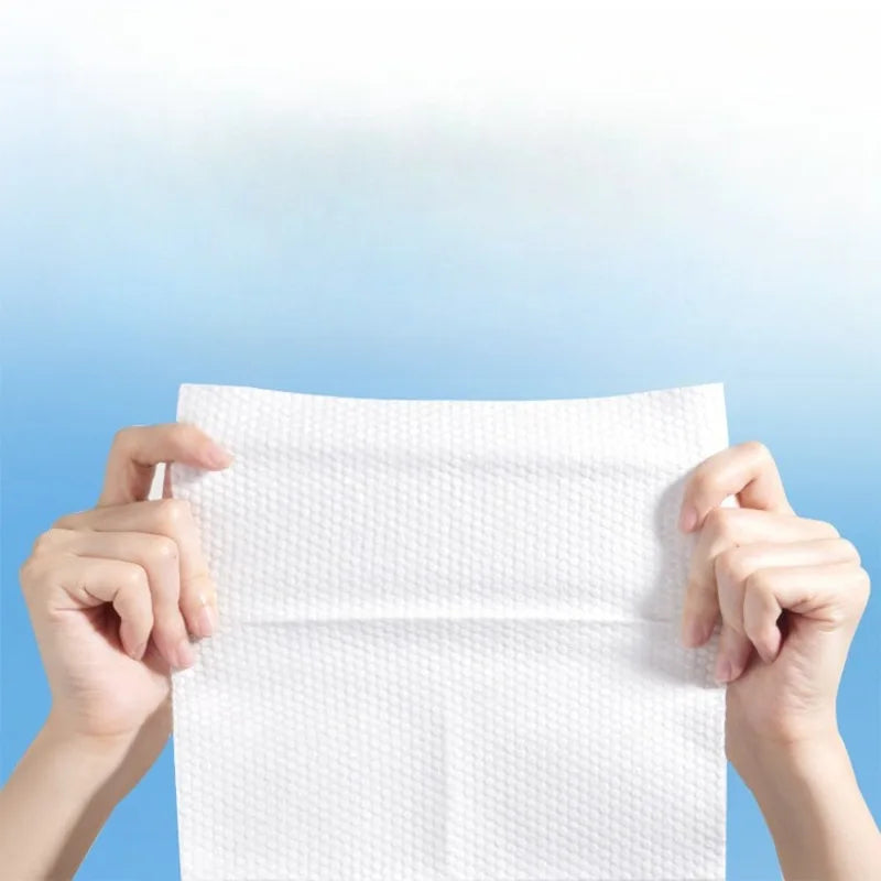 Face Towel 60 Pumped Baby Soft Towel Disposable Extraction Cleansing Towel Dry and Wet Face Towel