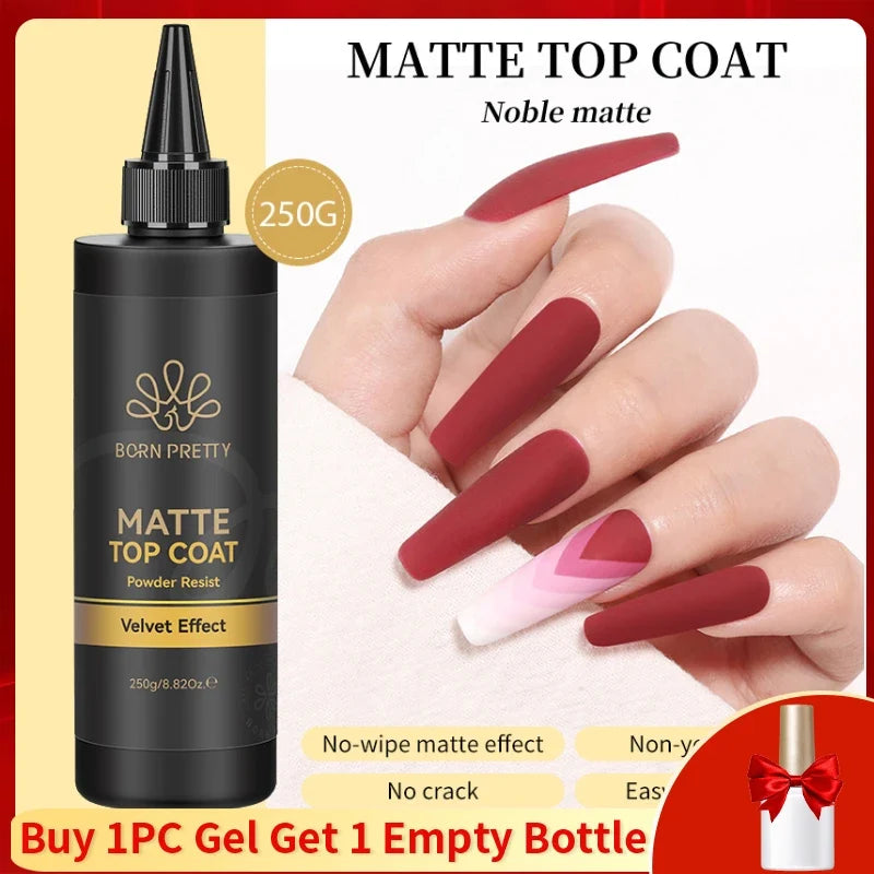 BORN PRETTY 225g Nail Extension Gel Jelly White Pink Clear Gel Nail Polish Quick Extending UV Nail Hard Gels Soak Off Gel Varnis