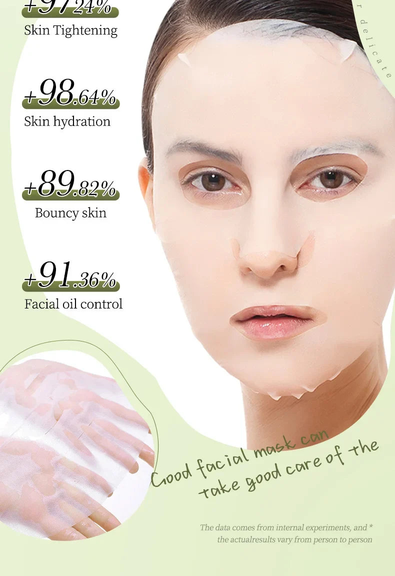 6/12pcs BIOAQUA Caviar Grape White Truffle Face Mask Anti Wrinkle skincare Moisturizing Hydrating Facial Masks Skin Care