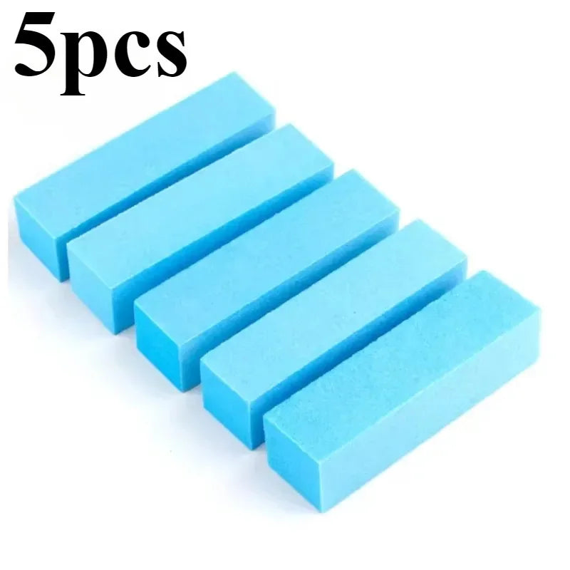 5/10/15/20Pcs Nail Buffer Professional Nail File Polisher Block Manicure Pedicure Files Sanding Polishing Sponge Nail Art tools